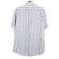 Ralph Lauren Short Sleeve Custom Fit Pinstripe Shirt Blue