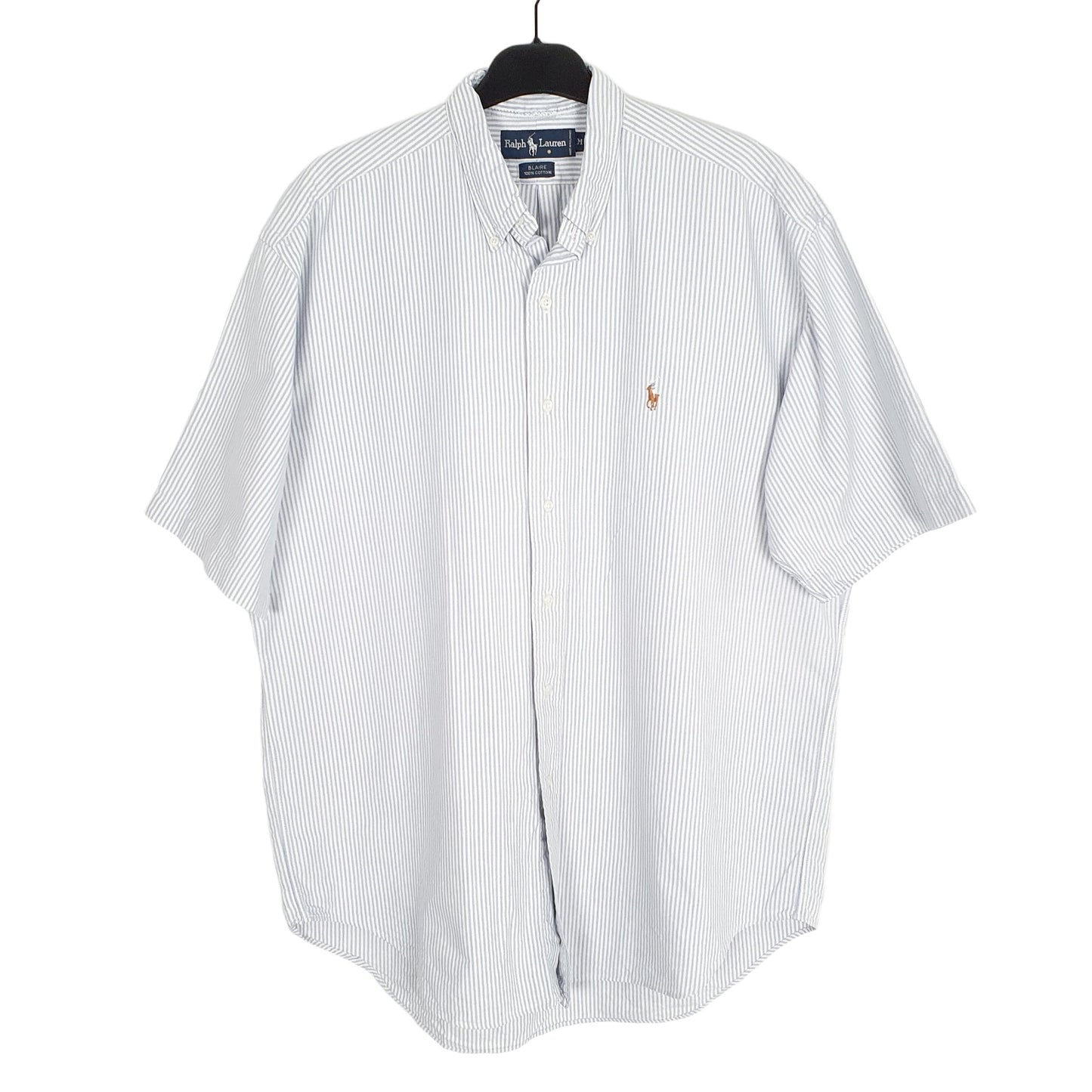 Ralph Lauren Long Sleeve Blaire Fit Striped Shirt White