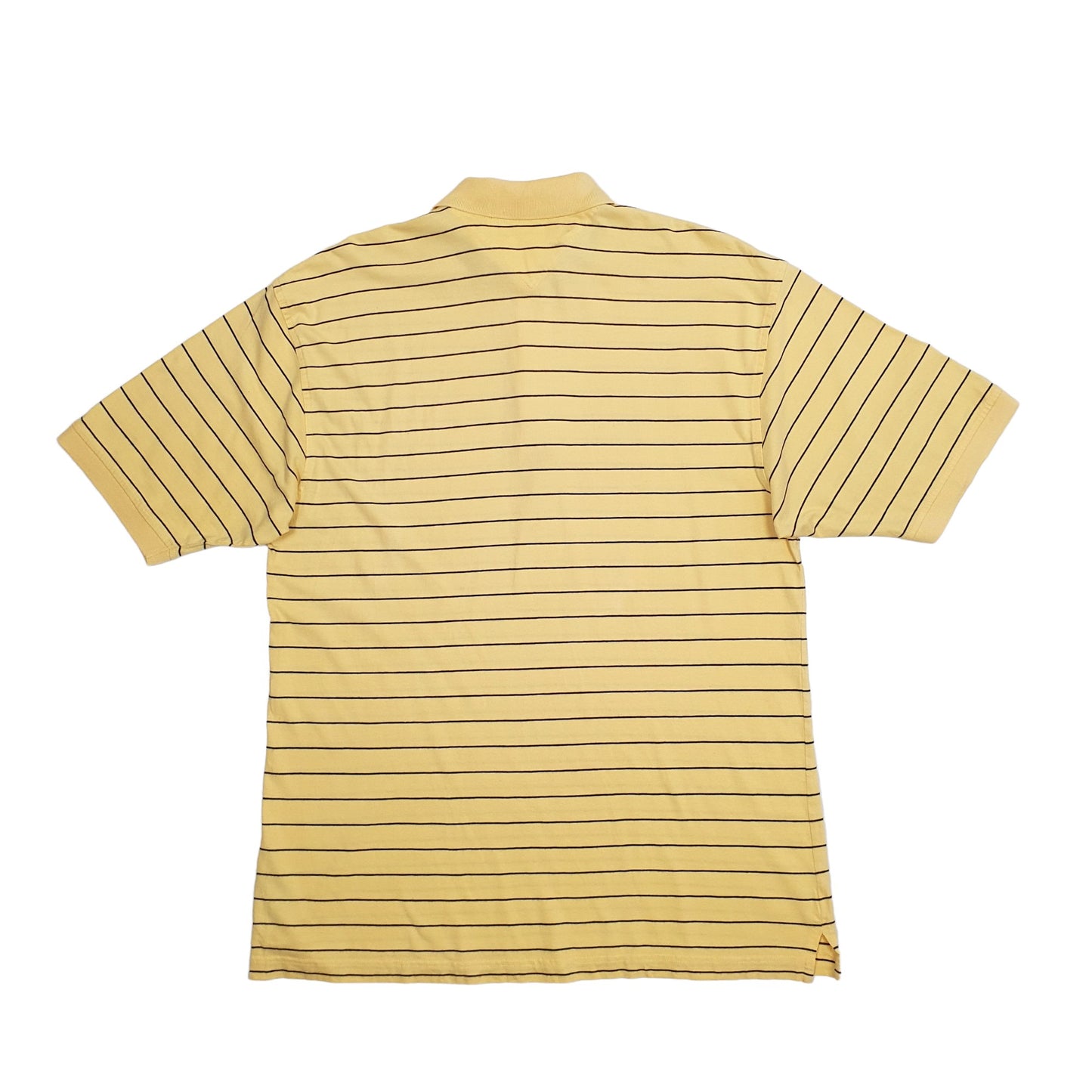 Mens Yellow Tommy Hilfiger  Short Sleeve Polo Shirt