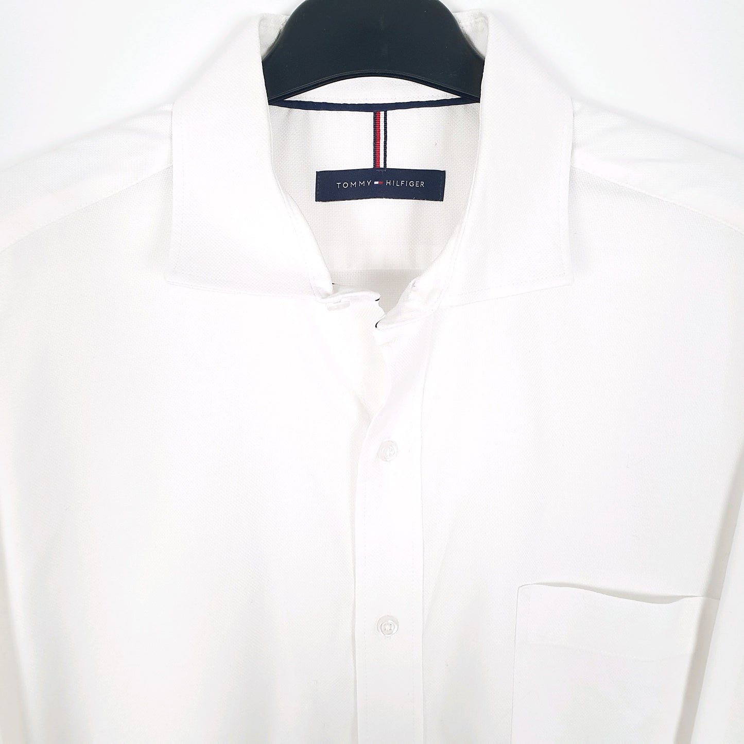 Tommy Hilfiger Long Sleeve Regular Fit Shirt White