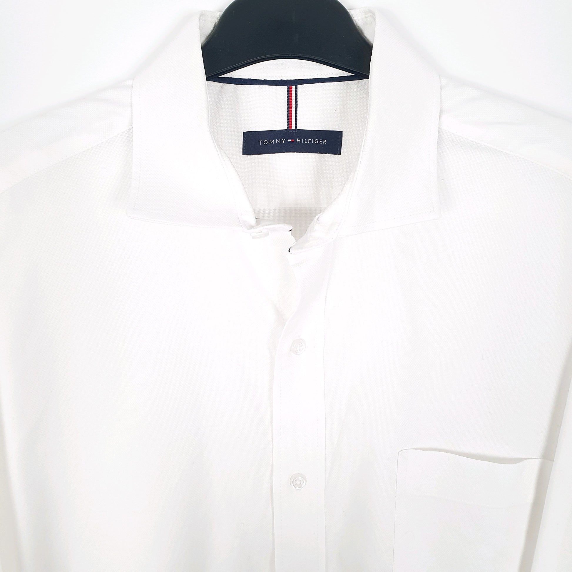 Tommy Hilfiger Long Sleeve Regular Fit Shirt White