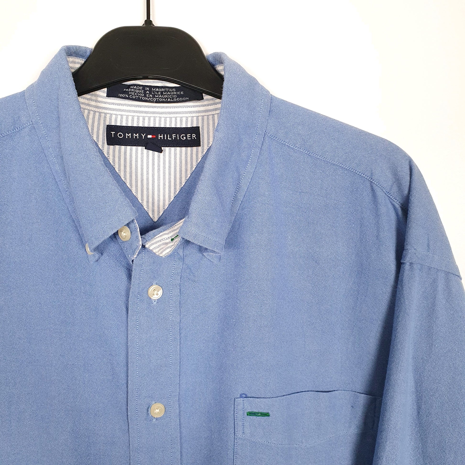 Tommy Hilfiger Long Sleeve Regular Fit Shirt Blue