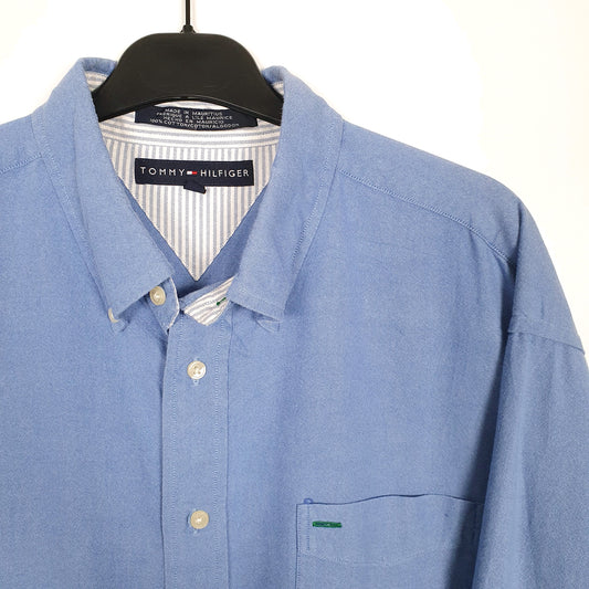 Tommy Hilfiger Long Sleeve Regular Fit Shirt Blue