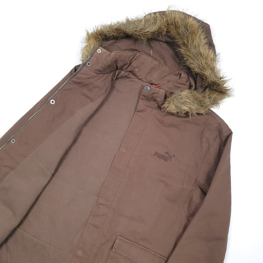 Mens Puma Parka Brown