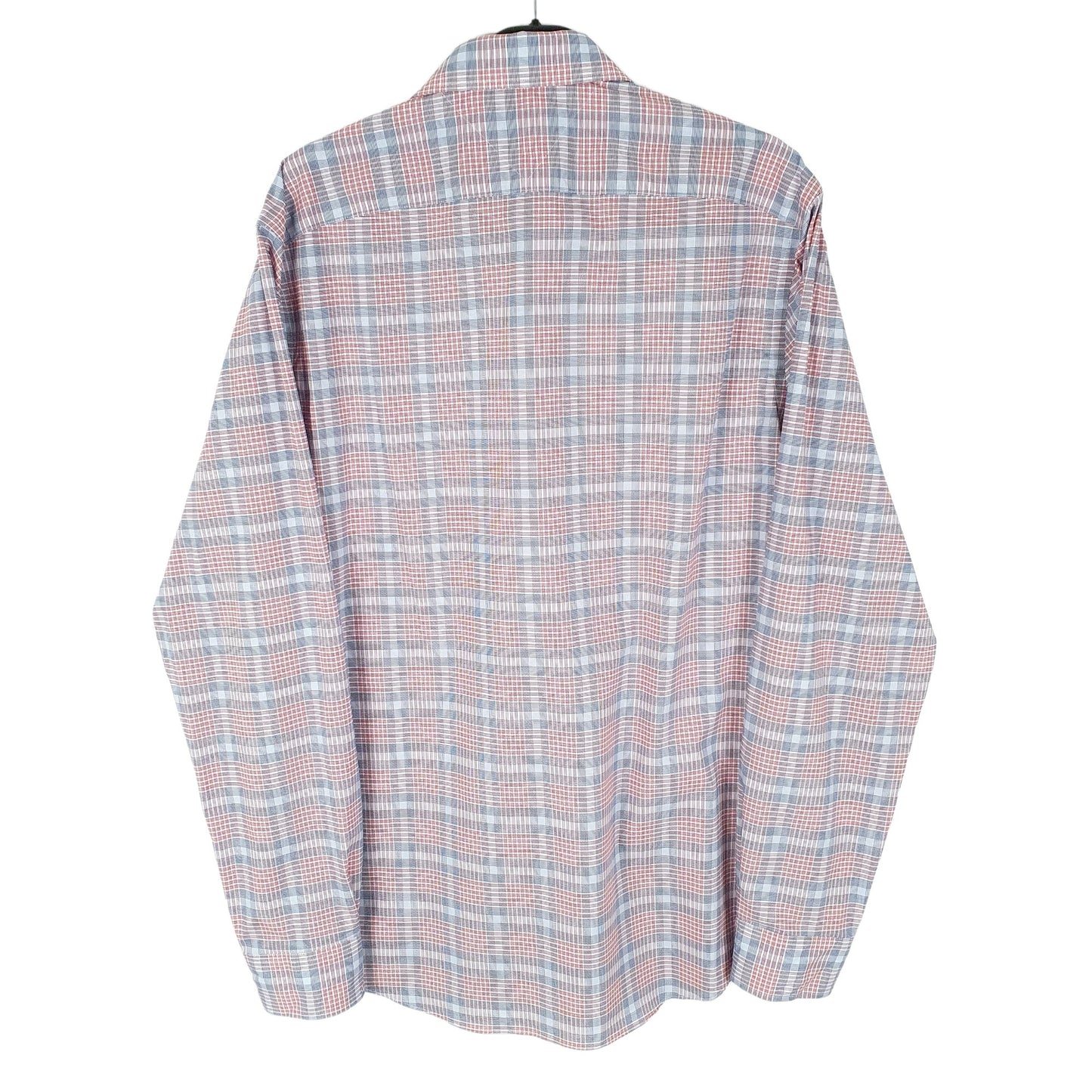 Tommy Hilfiger Long Sleeve Slim Fit Check Shirt Red