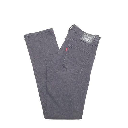 Levis 514 Straight Fit Jeans W32 L34 Black