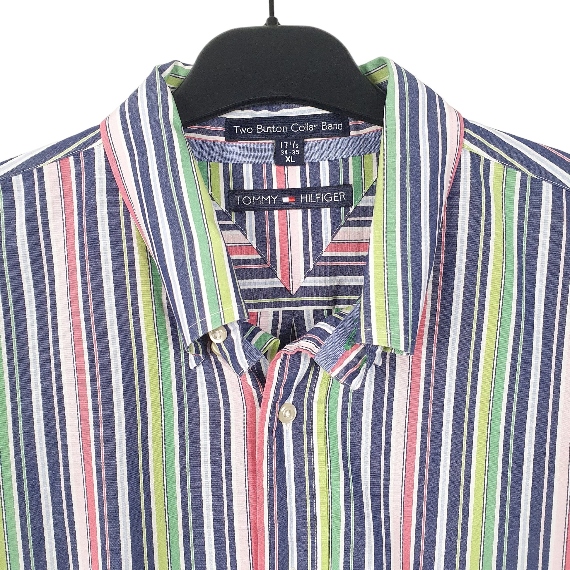 Mens Burgundy Tommy Hilfiger  Long Sleeve Shirt