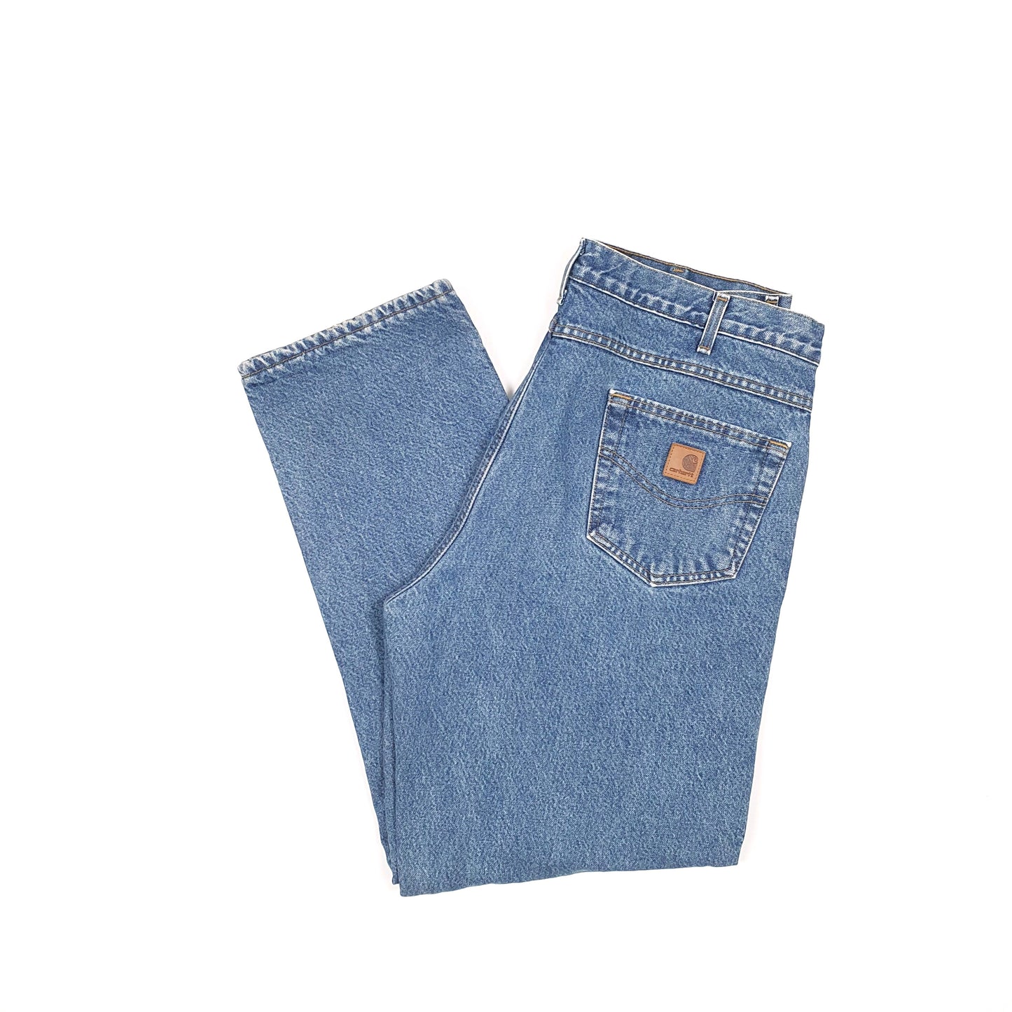 Carhartt Casual Regular Fit Lined Jeans W38 L31 Blue