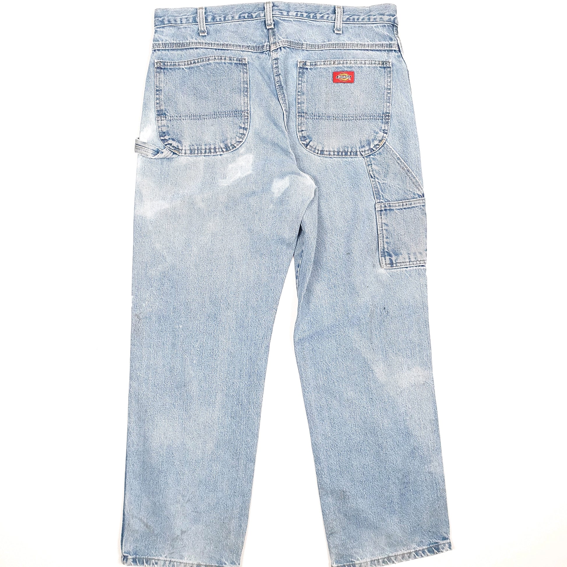 Dickies Casual Loose Fit Carpenter Jeans W36 L30 Blue