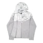 Womens Grey Nike Fluffy Sherpa Full Zip Jumper