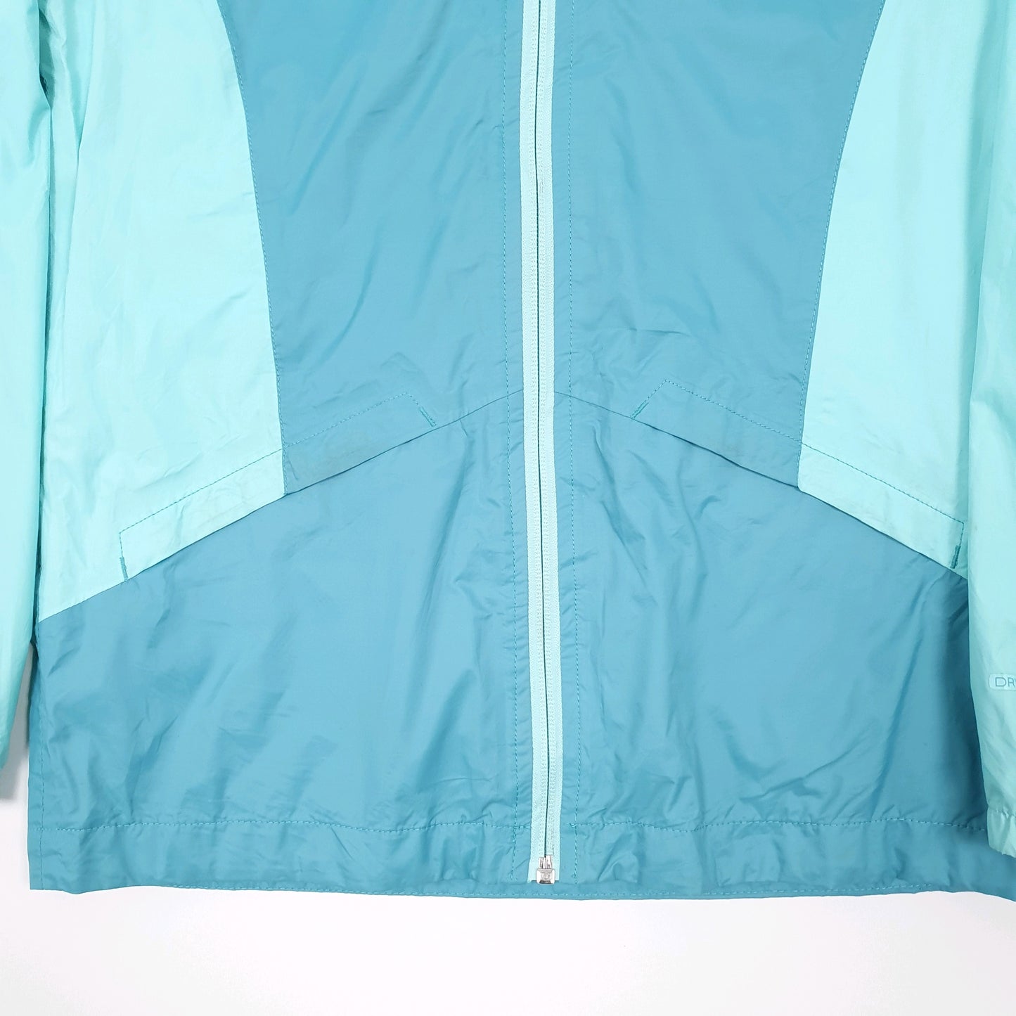 Womens Blue The North Face Lightweight Rain Coat Coat