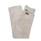 Mens Cream Wrangler  Corduroy Trousers