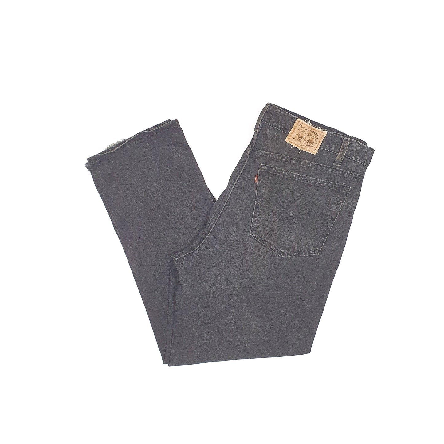 Levis 540 Regular Fit Relaxed Jeans W40 L29 Black