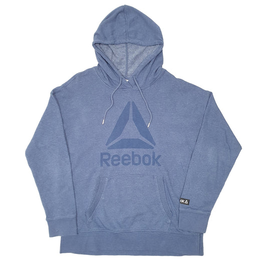 Mens Blue Reebok  Hoodie Jumper