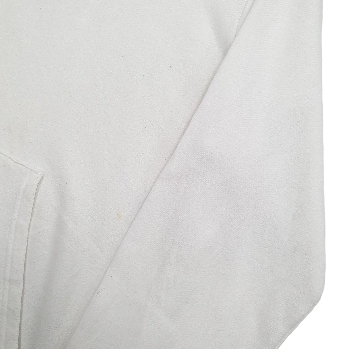 Mens White Adidas  Hoodie Jumper