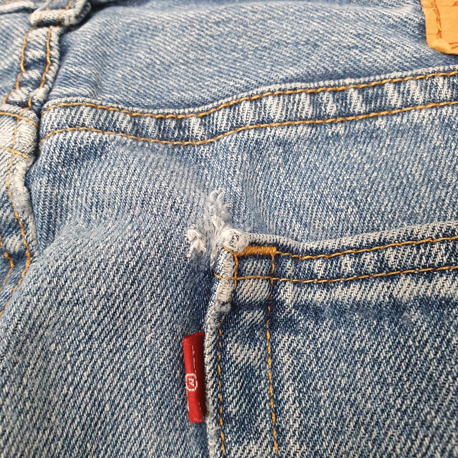 Levis 505 Regular Fit Jeans W34 L29 Blue