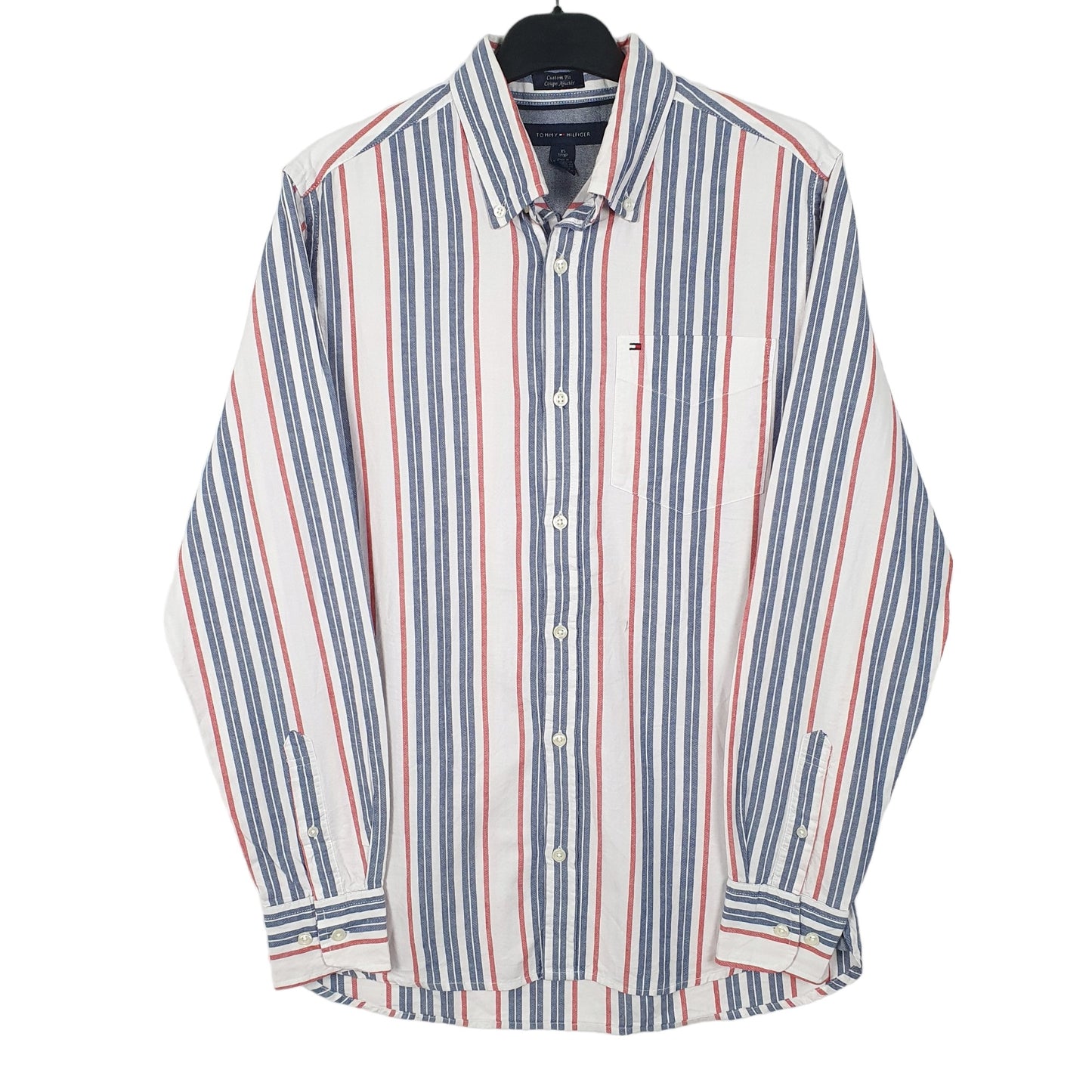 White Tommy Hilfiger Long Sleeve Shirt