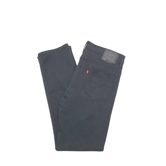 Levis 513 Slim Fit Jeans W34 L32 Black