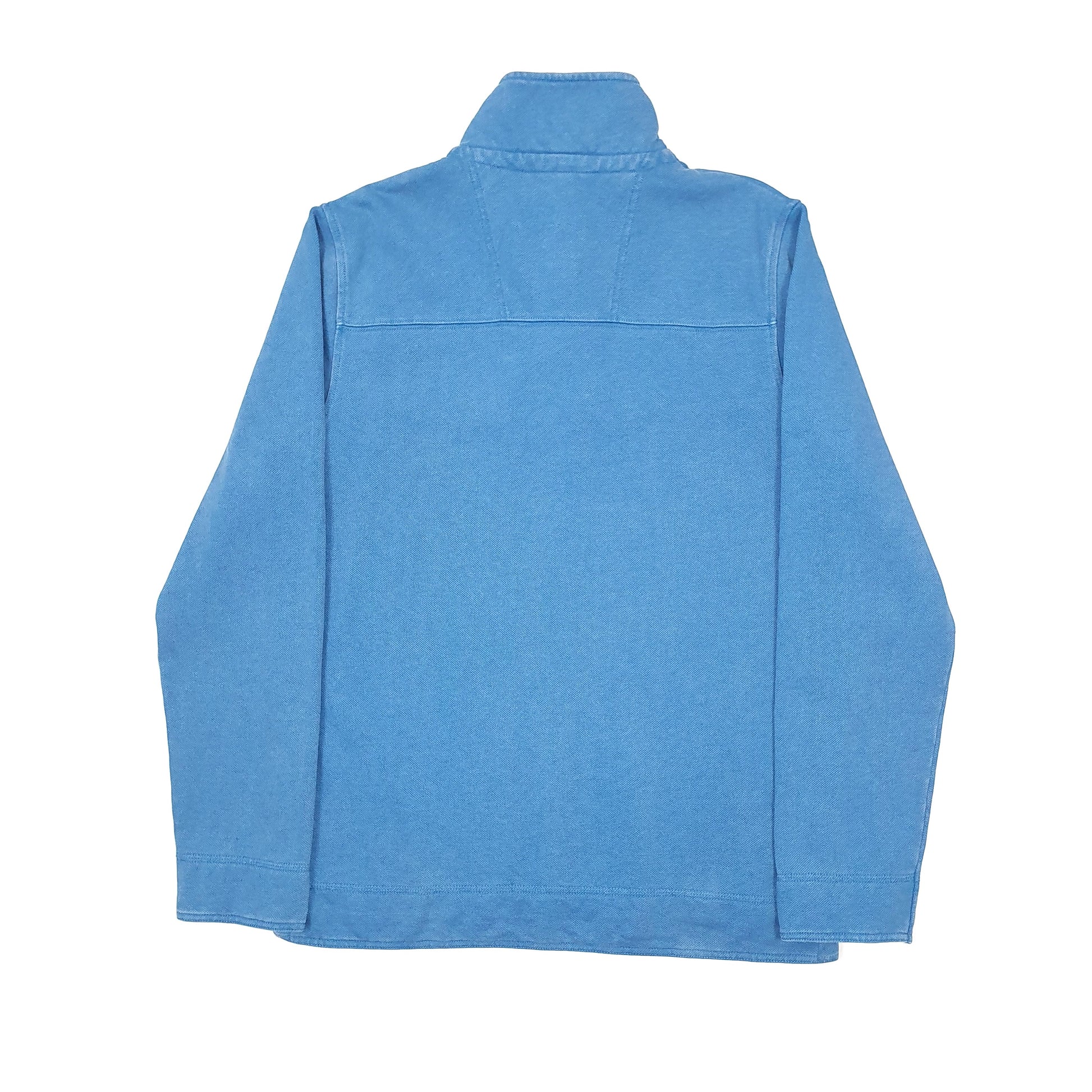 Crew Clothing Quarter Zip S Blue