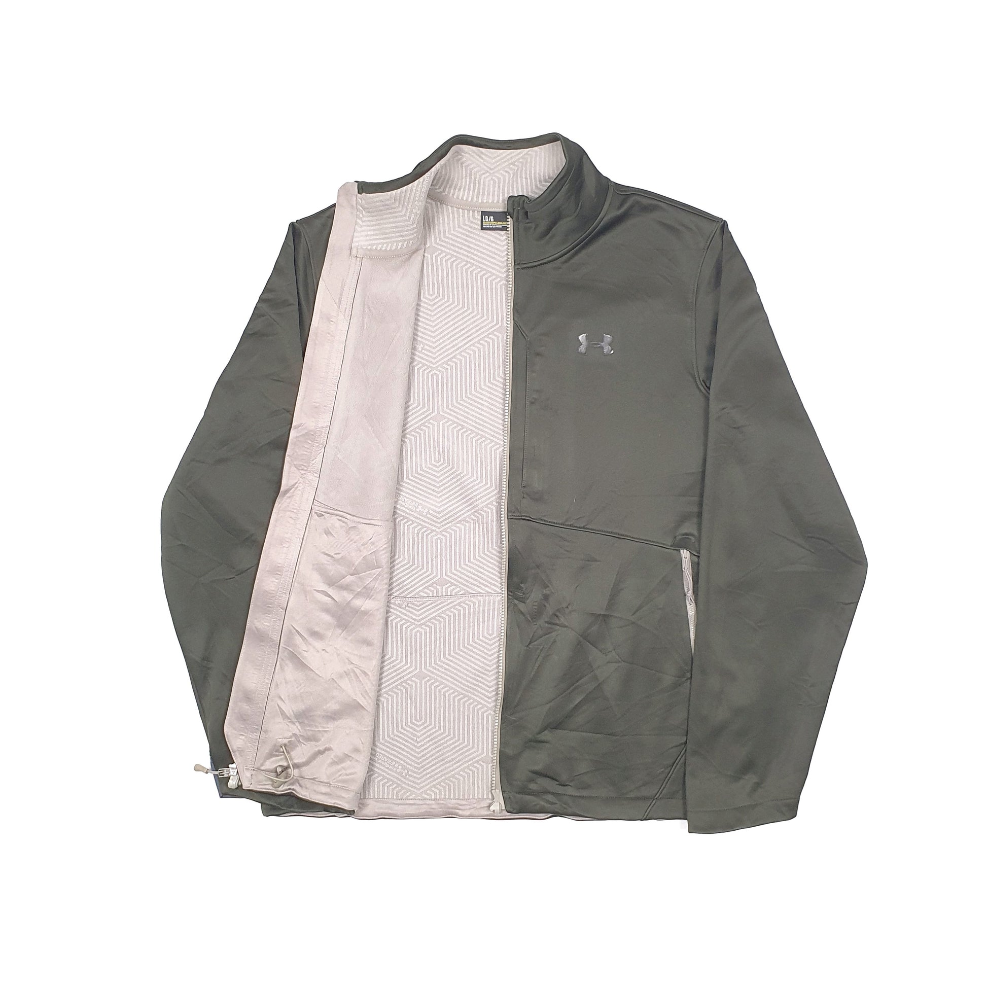 Under Armour Full Zip Fleece L Green