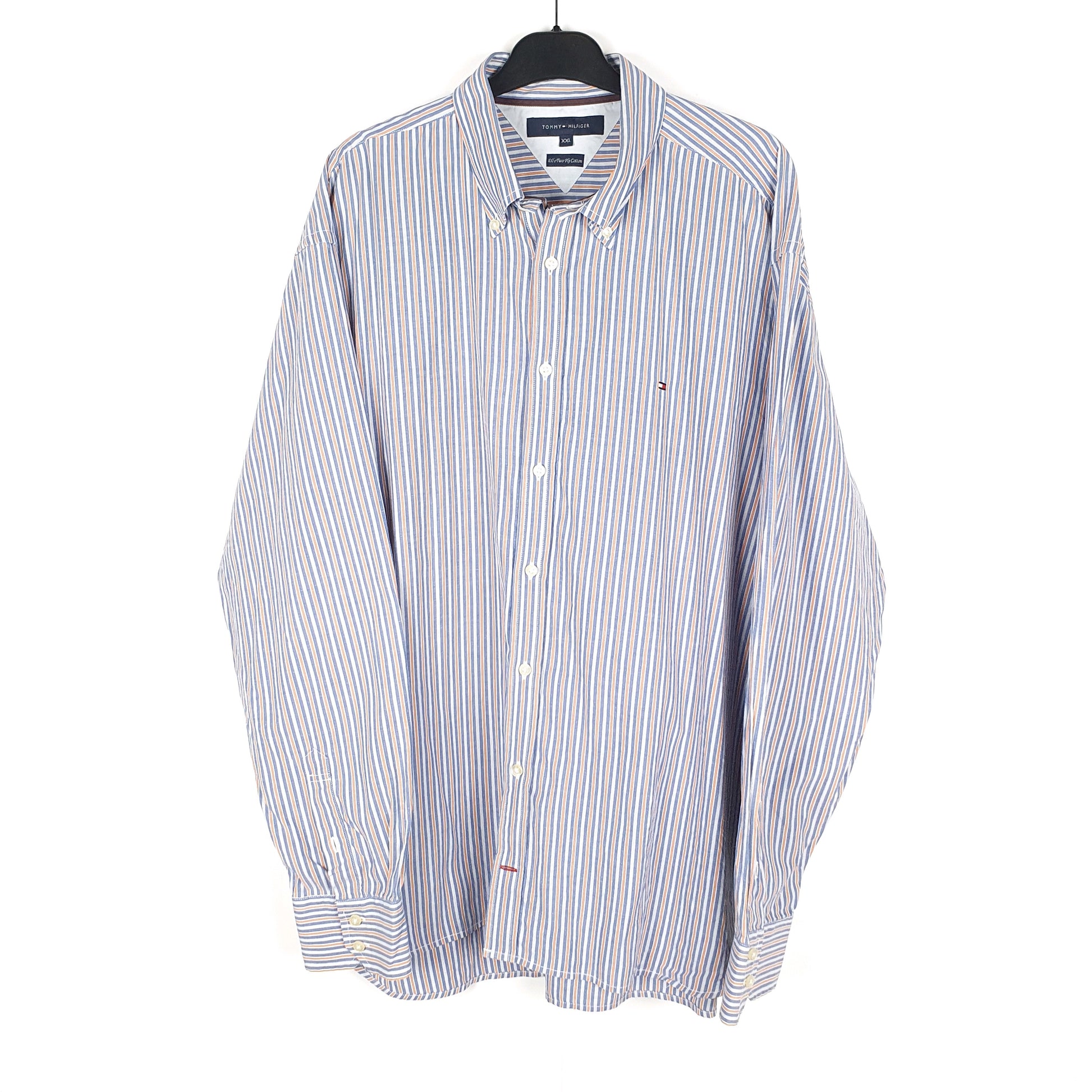 Blue Tommy Hilfiger Long Sleeve Shirt