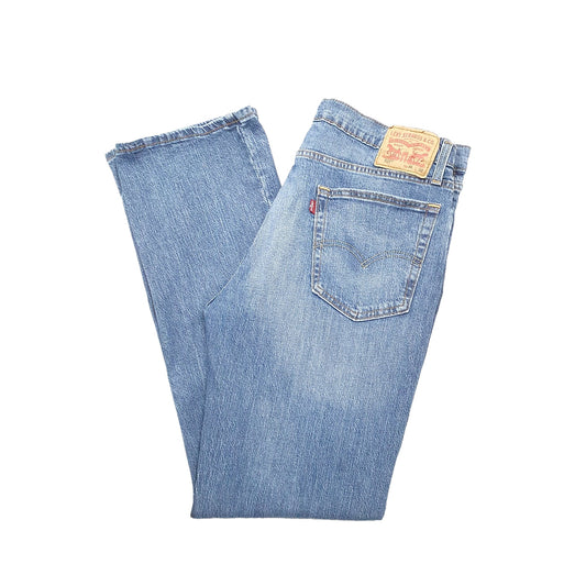 Levis 527 Bootcut Fit Jeans W36 L32 Black