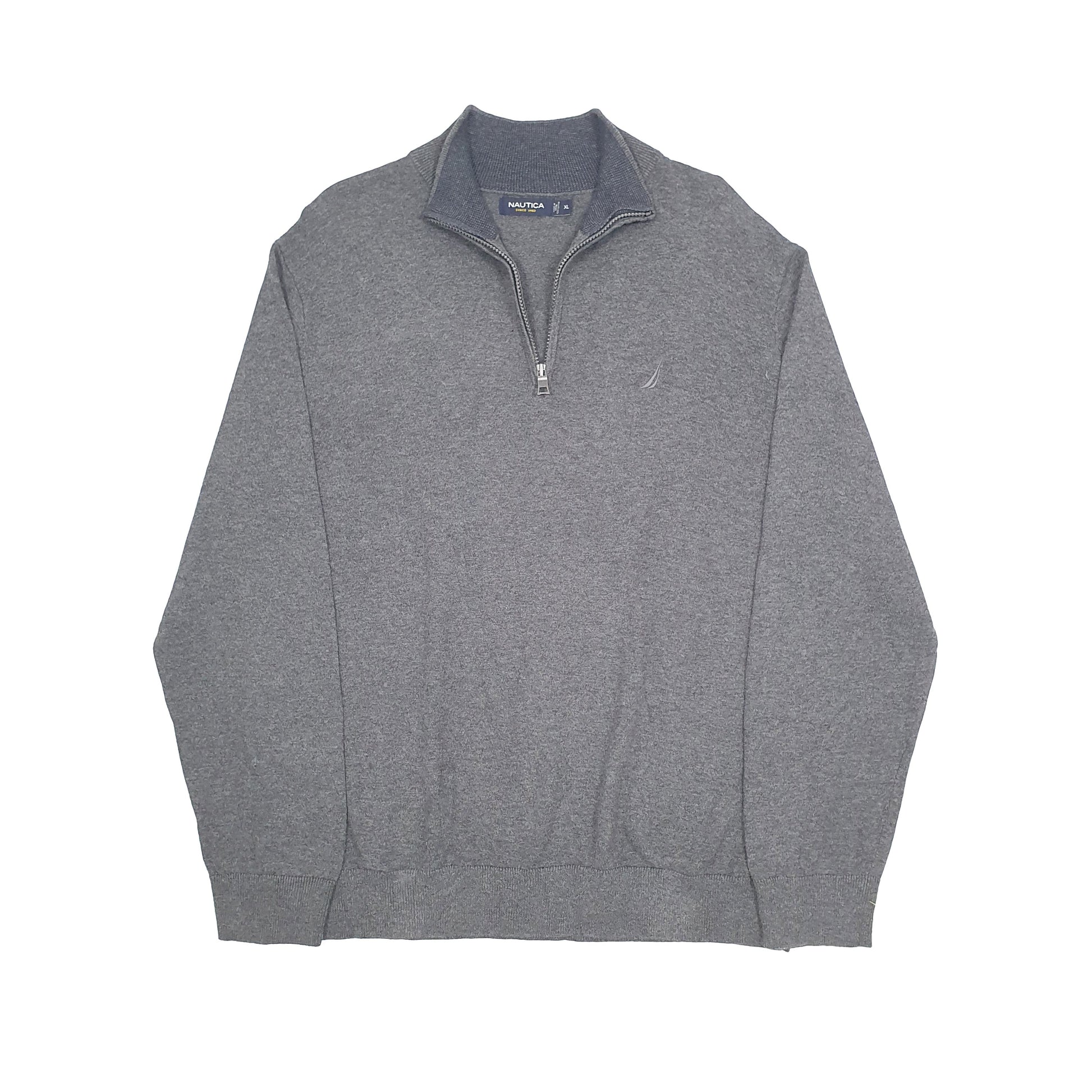 Nautica Quarter Zip L Grey