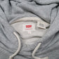 Mens Grey Levis  Hoodie Jumper