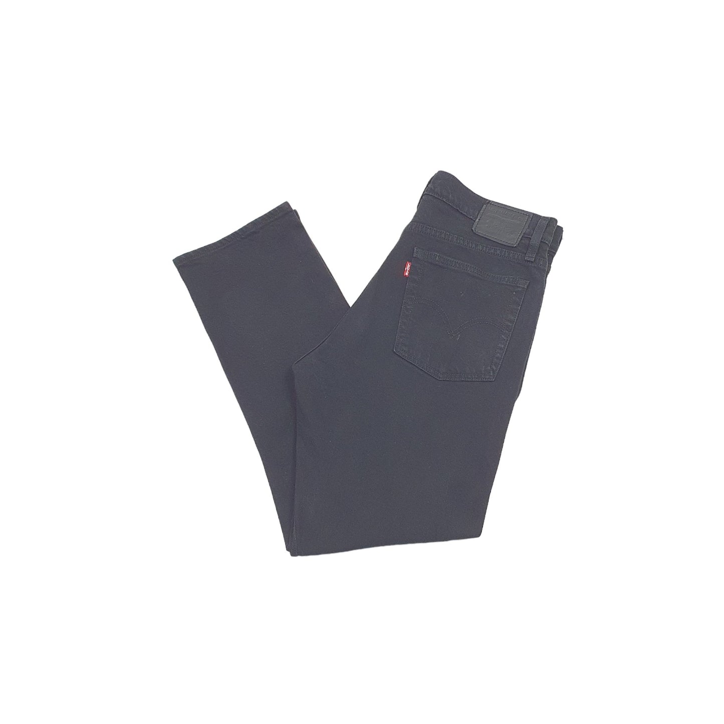 Levis Casual Straight Fit Wedgie Jeans UK10 Black