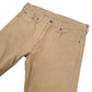 Levis 513 Slim Fit Jeans W32 L31 Beige