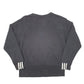 Womens Black Adidas  Crewneck Jumper