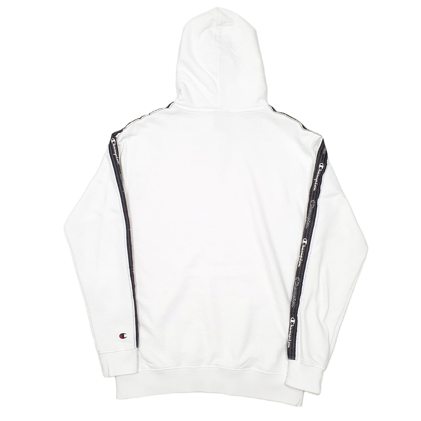 Mens White Champion  Hoodie Jumper