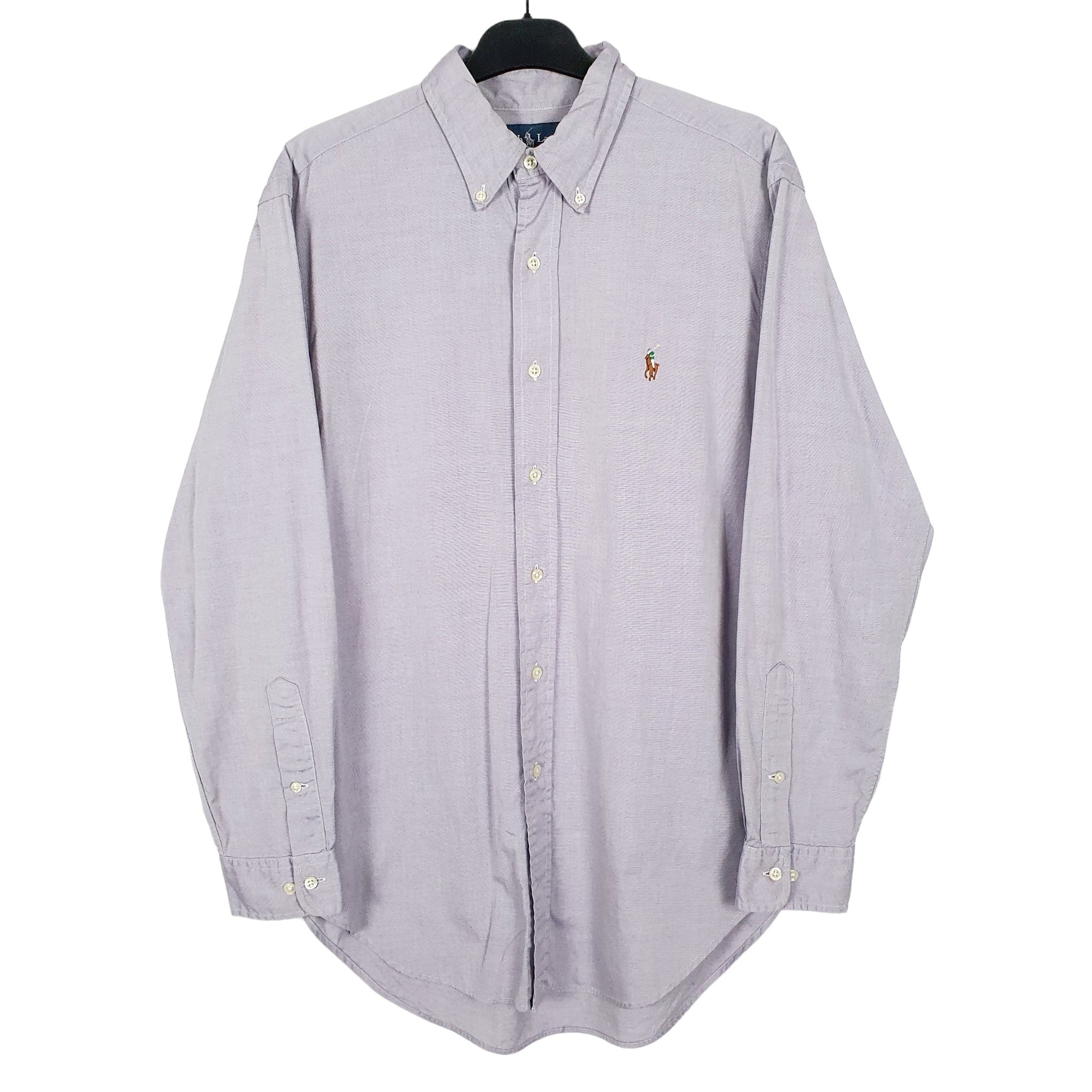Ralph Lauren Long Sleeve Classic Fit Shirt Purple