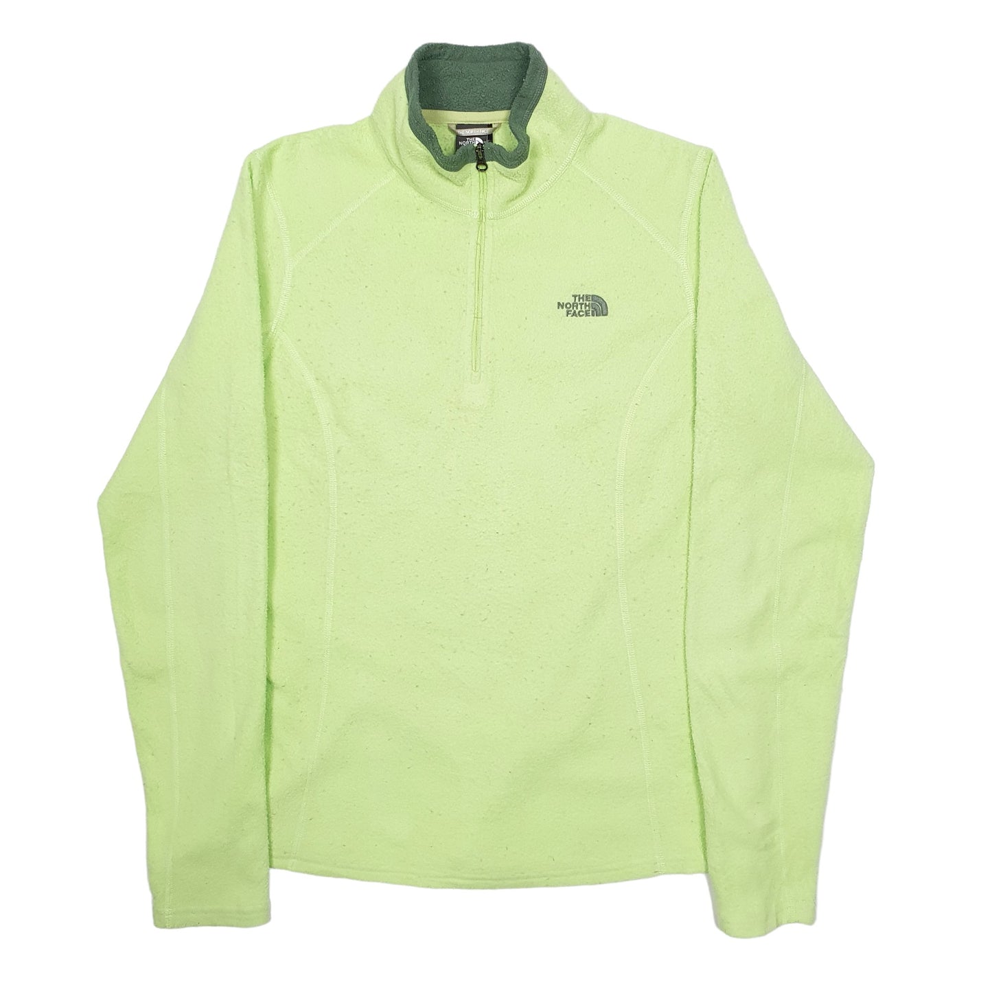 Womens Green The North Face  Quarter Zip Jumper