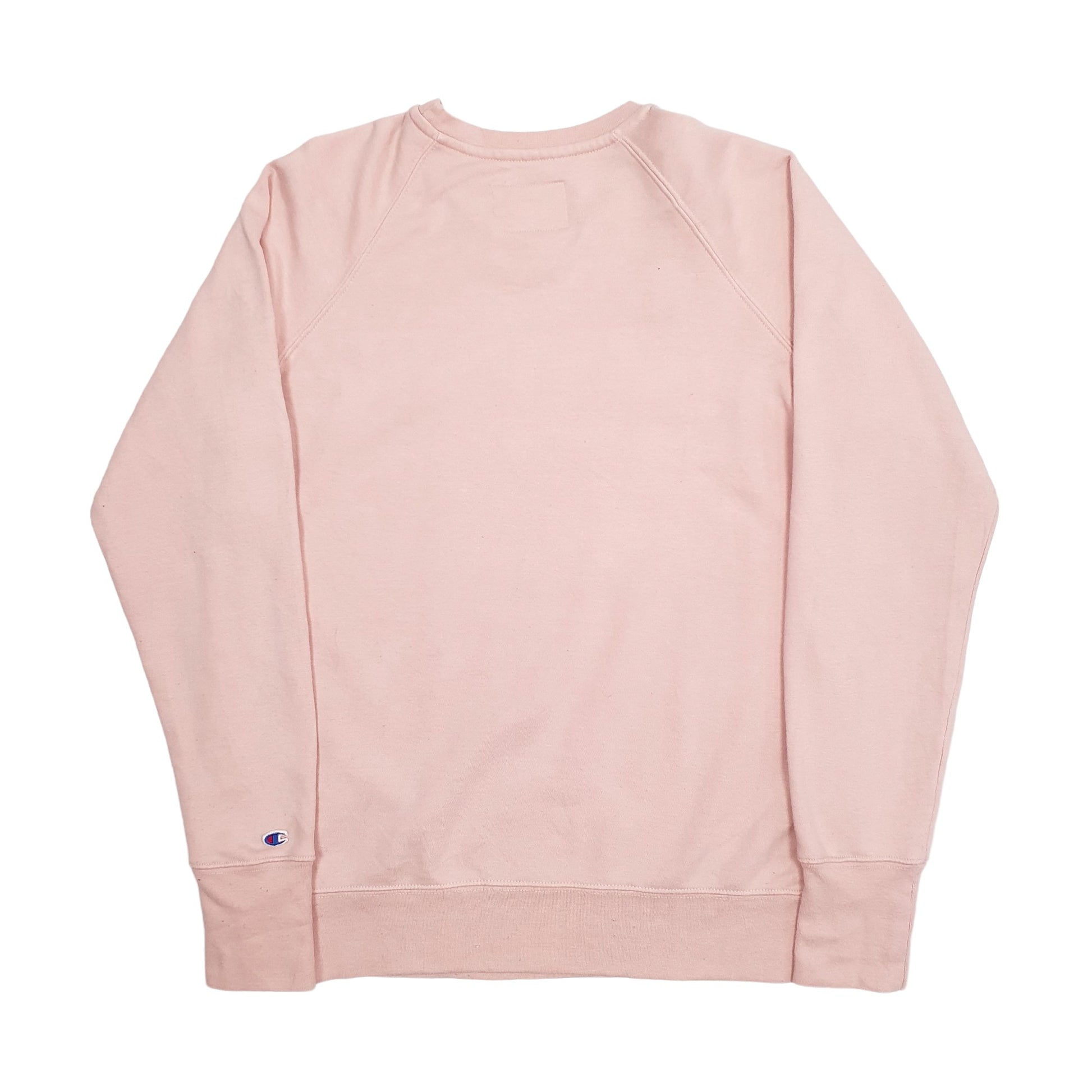 Mens Pink Champion  Crewneck Jumper