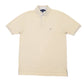 Mens Beige Tommy Hilfiger  Short Sleeve Polo Shirt