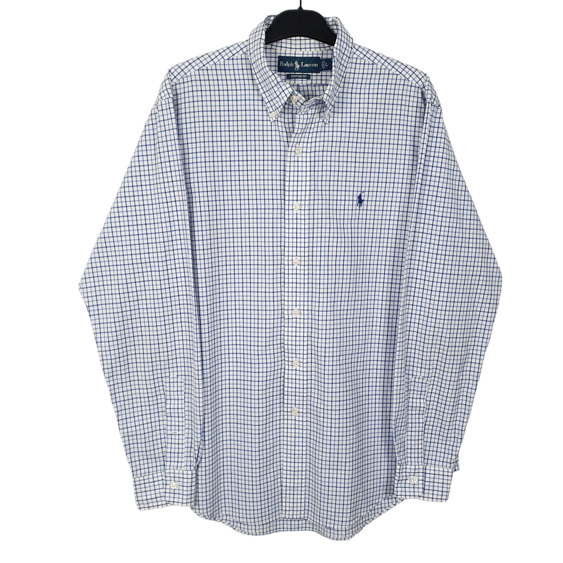 Mens White Ralph Lauren  Long Sleeve Shirt