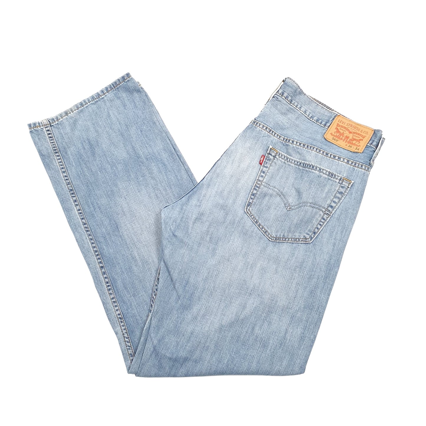 Levis 569 Loose Fit Jeans W36 L33 Blue