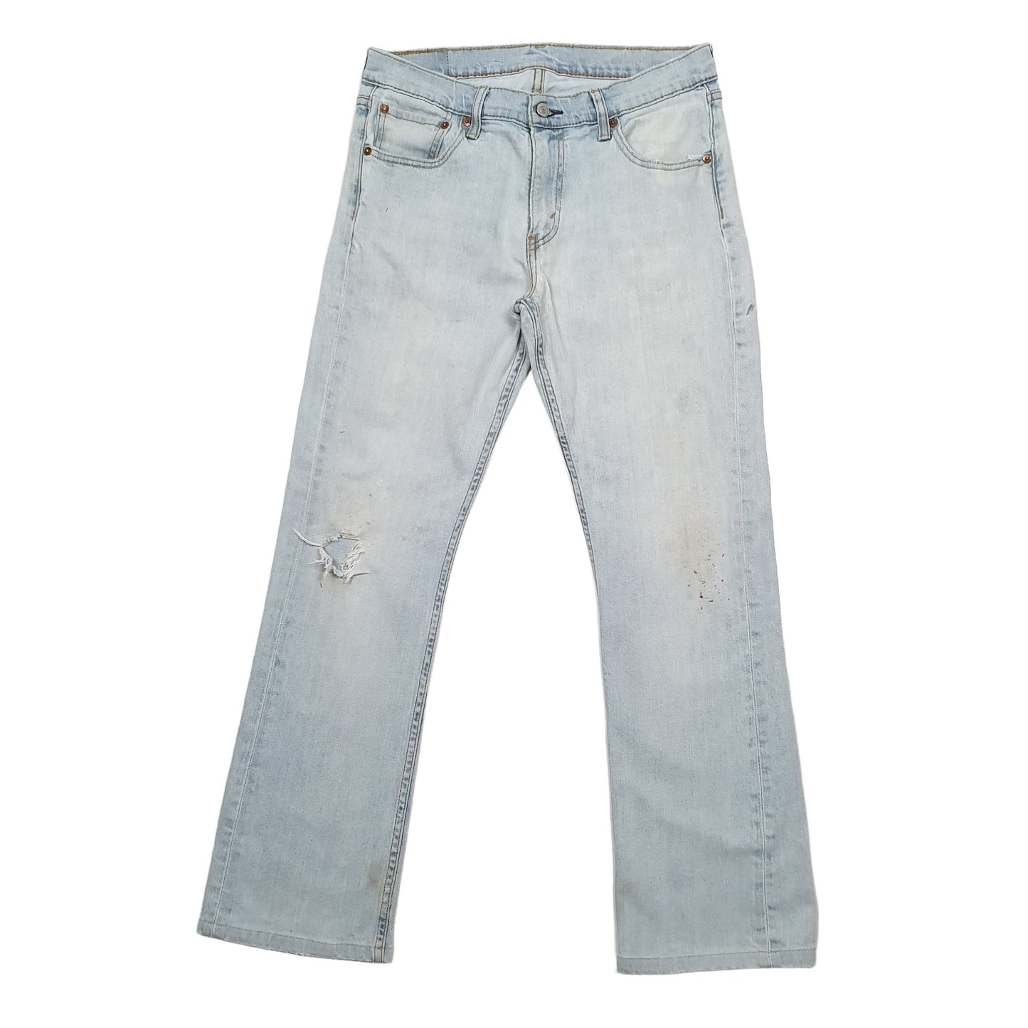 Levis 527 Bootcut Fit Jeans W34 L30 Blue