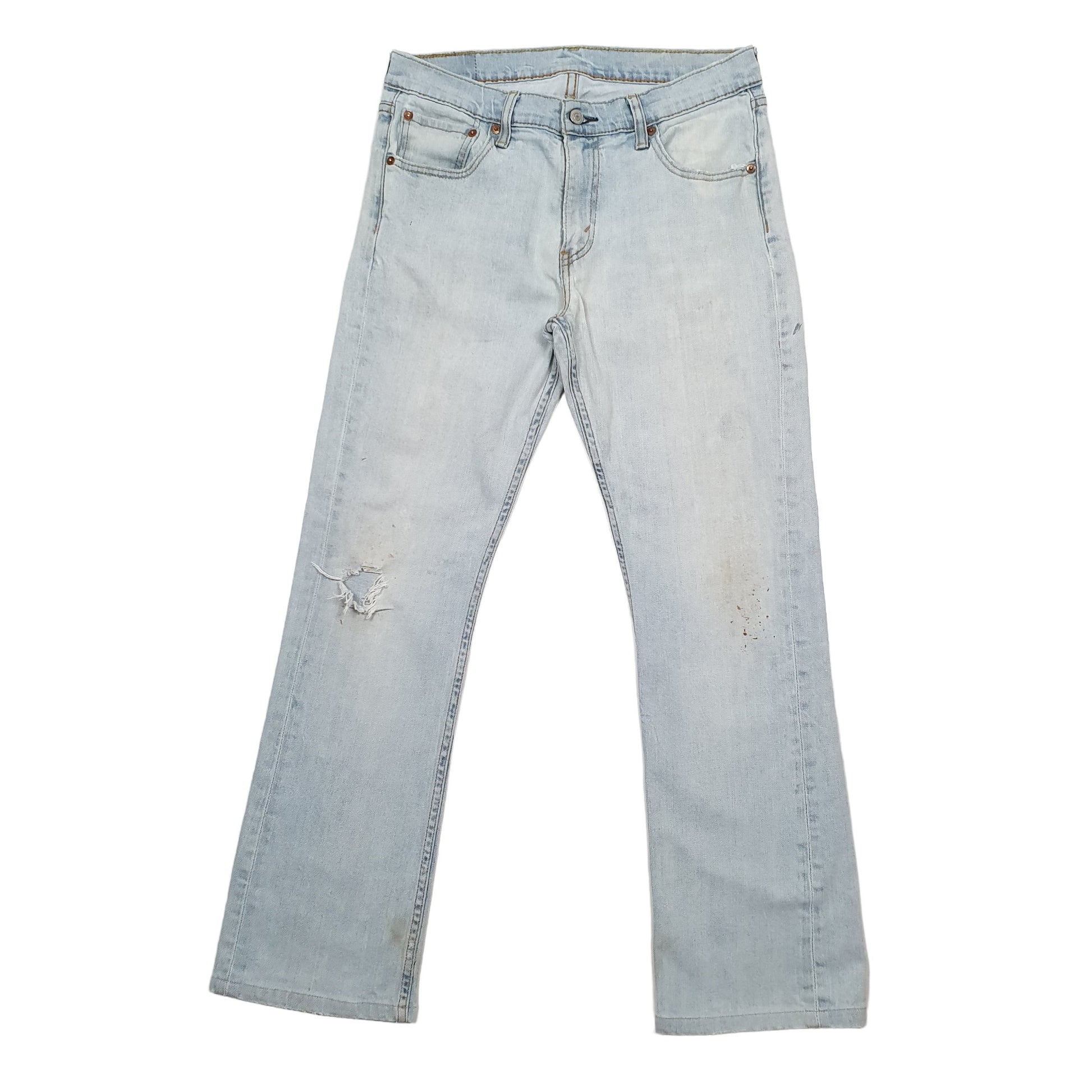 Levis 527 Bootcut Fit Jeans W34 L30 Blue