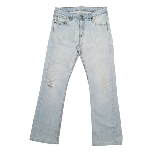 Levis 527 Bootcut Fit Jeans W34 L30 Blue