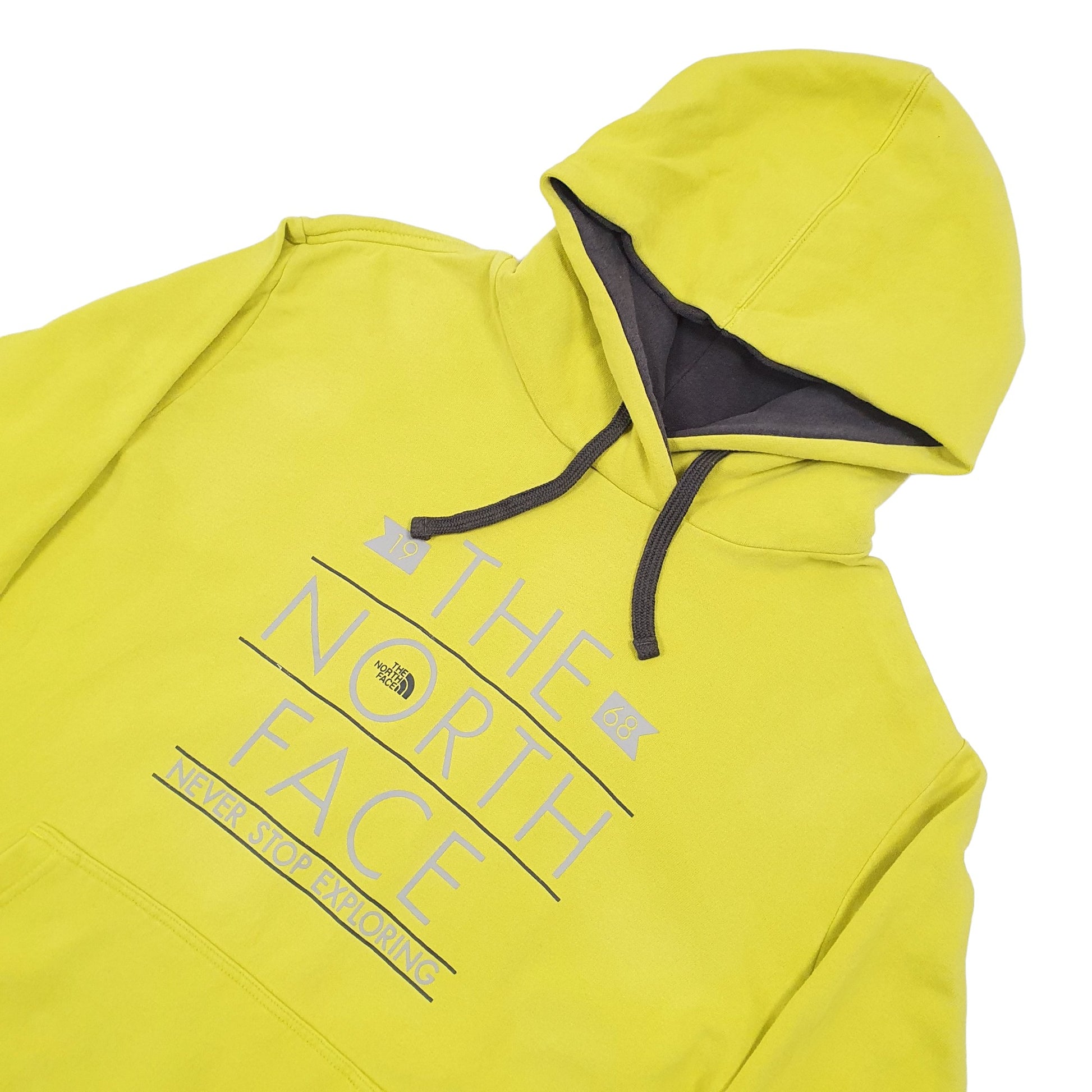 The North Face Hoodie XL Yellow