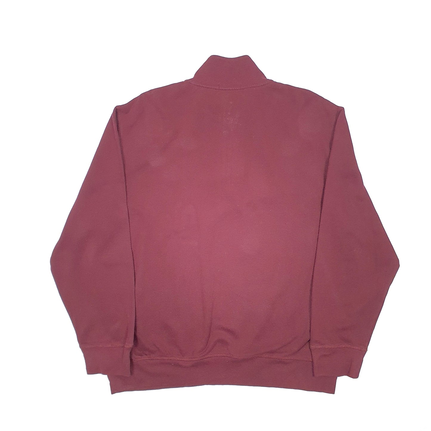 Nautica Quarter Zip XL Burgundy