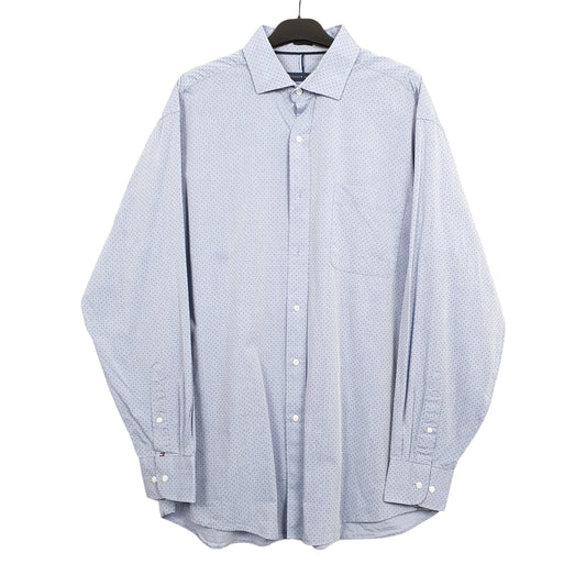 Mens Blue Tommy Hilfiger  Long Sleeve Shirt