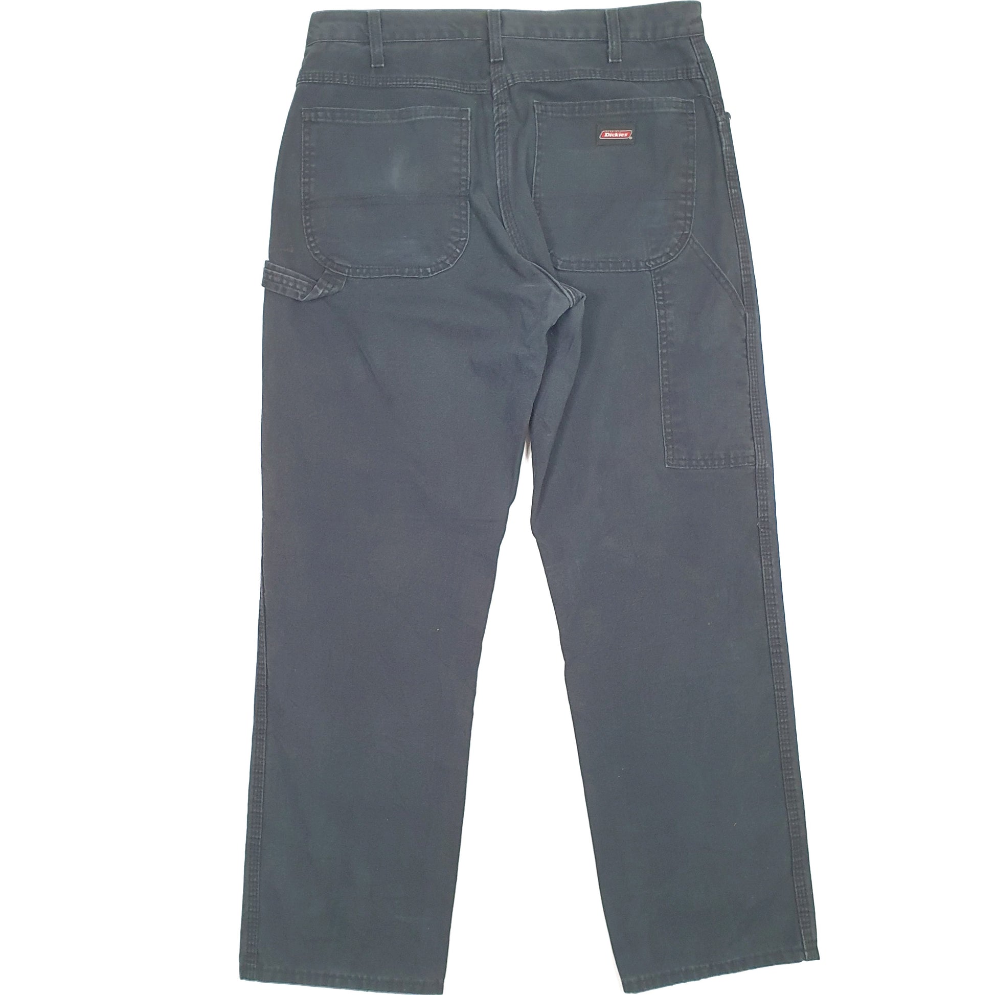 Mens Dickies Black Carpenter Trousers W32 L30 Black