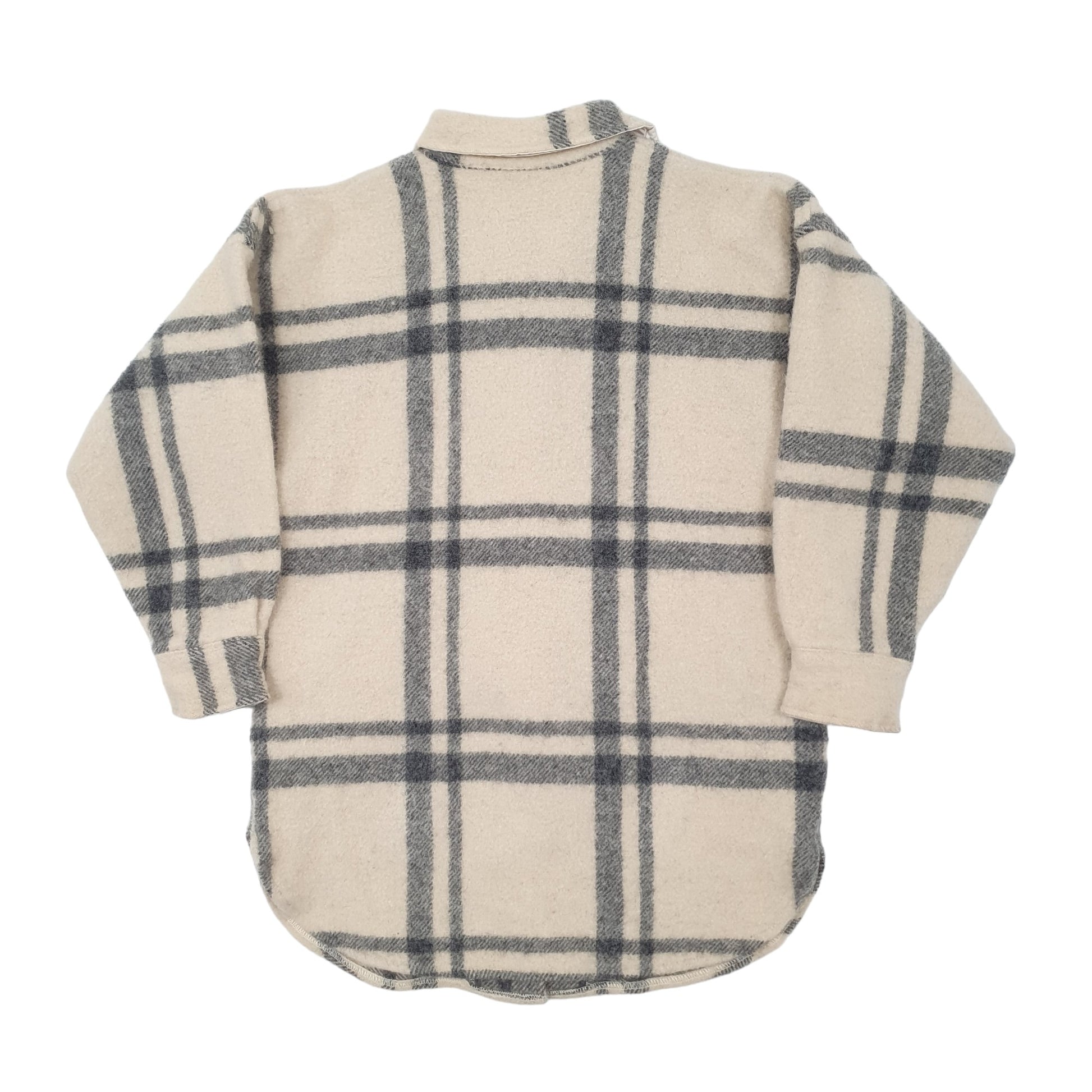 Womens Beige Woolrich Vintage 1960s 70s 80s Hoodie Coat