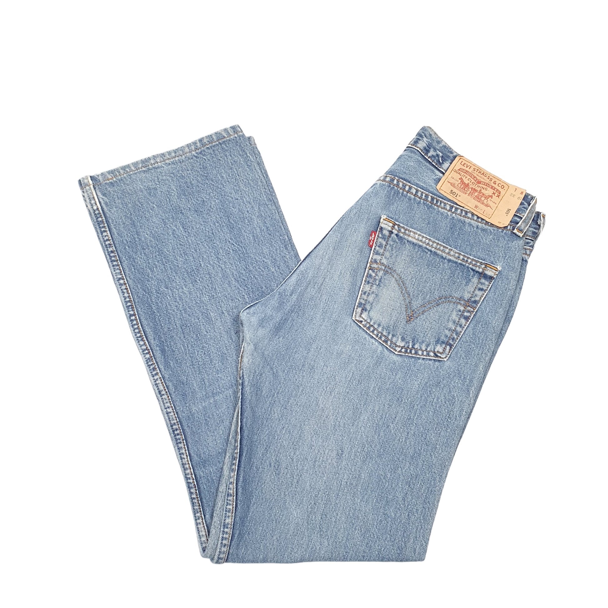 Mens Blue Levis  501 JeansW29 L32