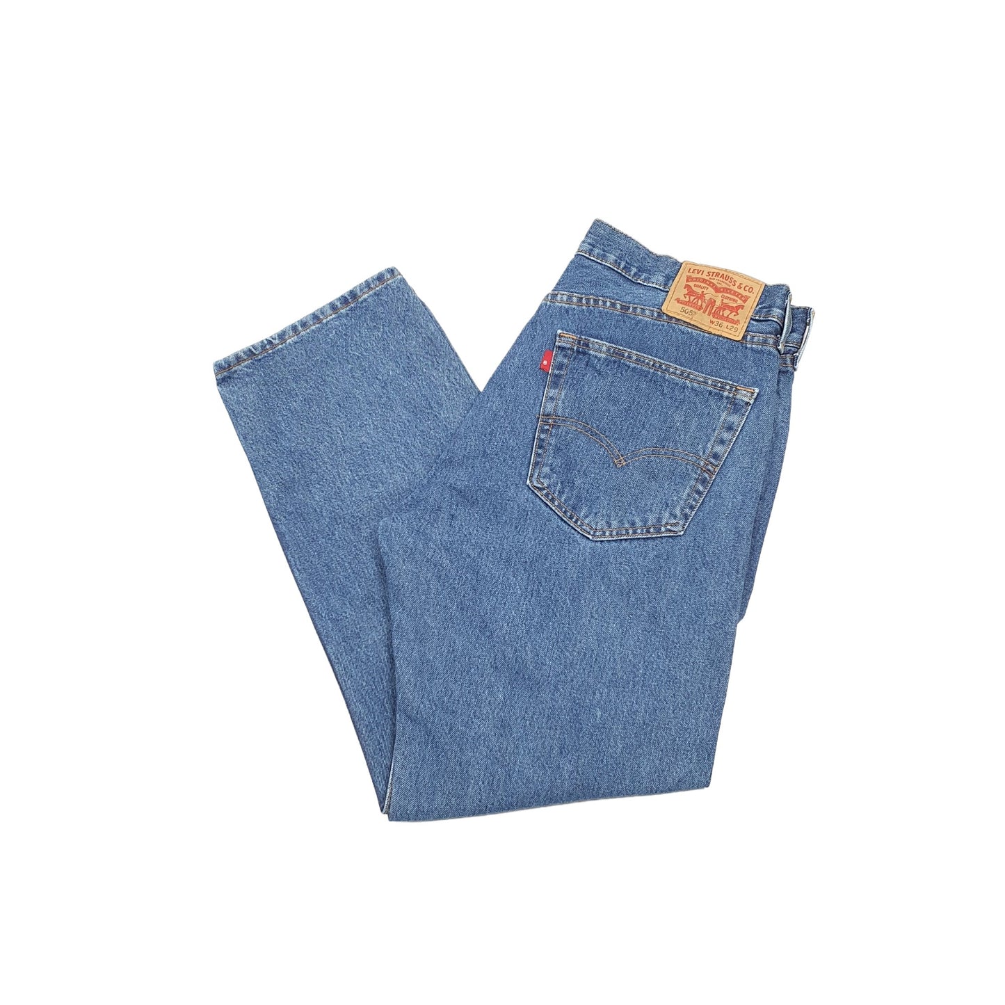 Levis 505 Regular Fit Jeans W36 L28 Blue