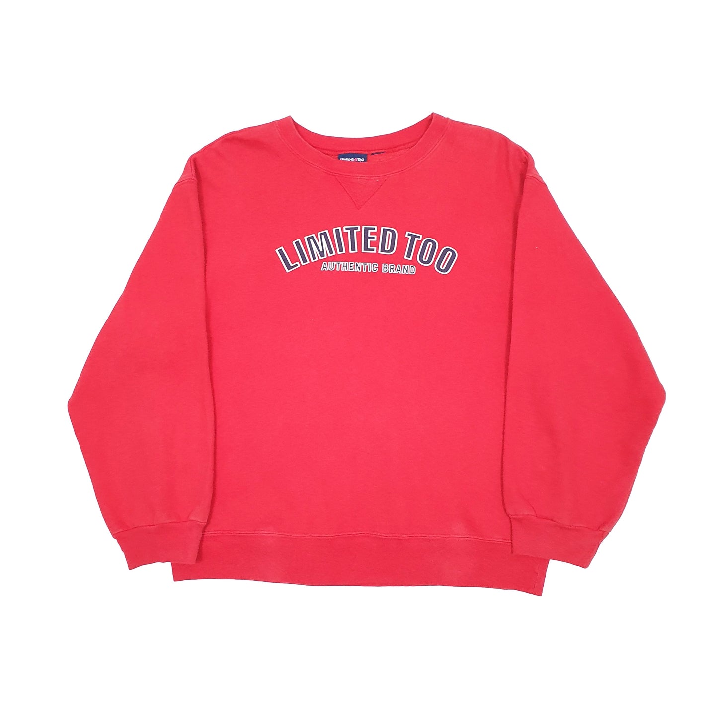 Red Limited Too Crewneck Jumper