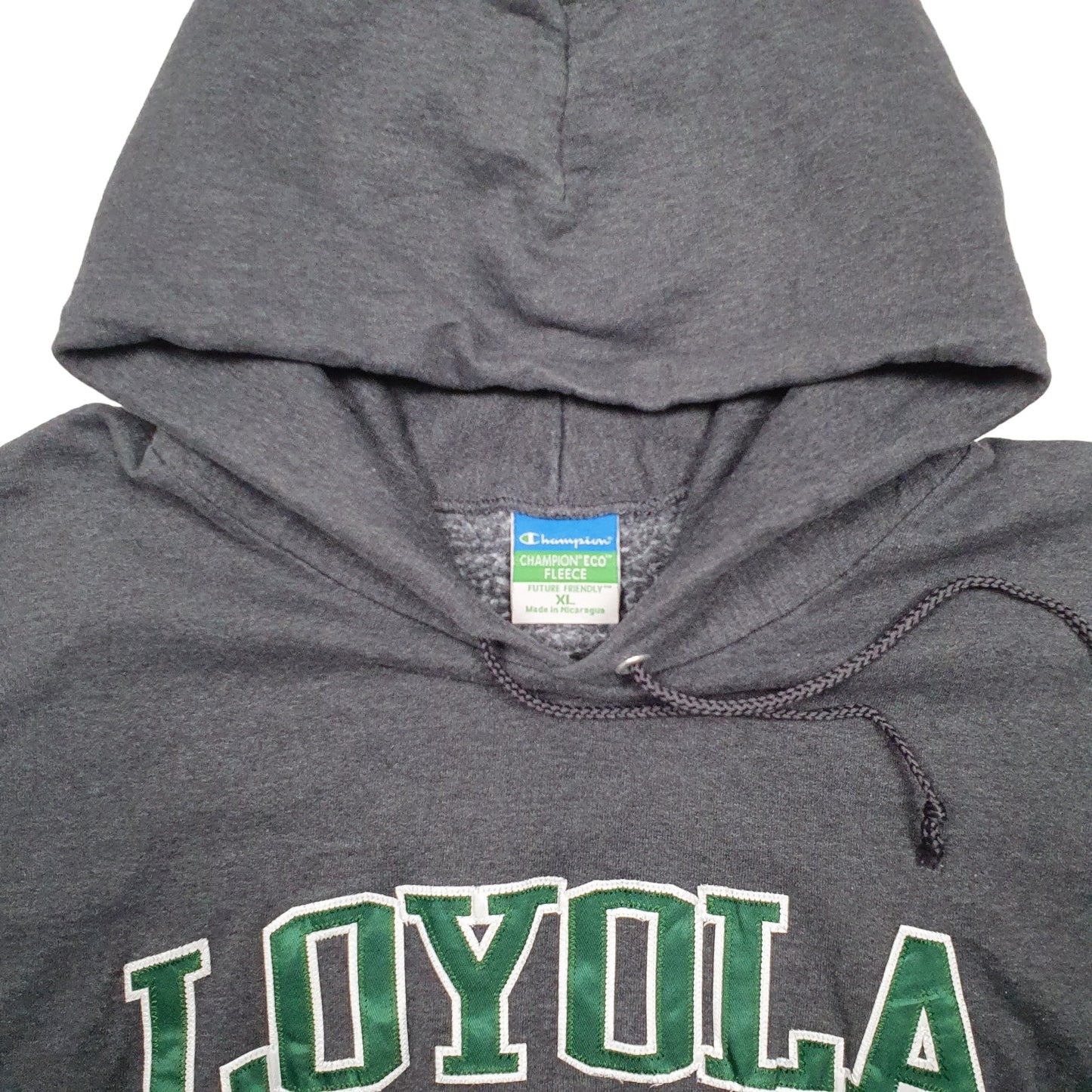 Mens Grey Champion Loyola Greyhounds Hoodie Jumper